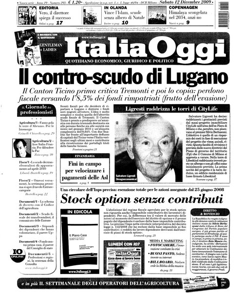 Italia oggi : quotidiano di economia finanza e politica